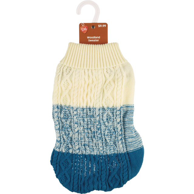 slide 1 of 1, Fall Winter Braided Contras Sweater, 1 ct