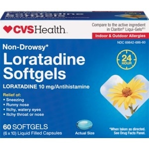 slide 1 of 1, CVS Health Loratadine Softgel, 1 ct