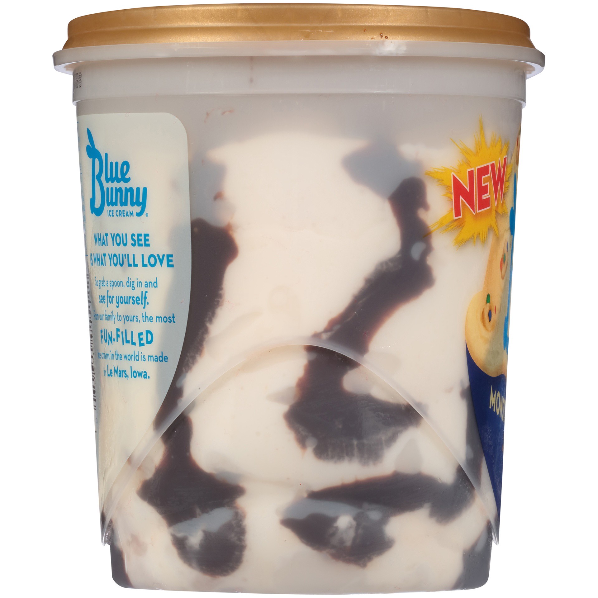 slide 4 of 8, Blue Bunny Monster Cookie Mash Frozen Dessert, 46 fl oz