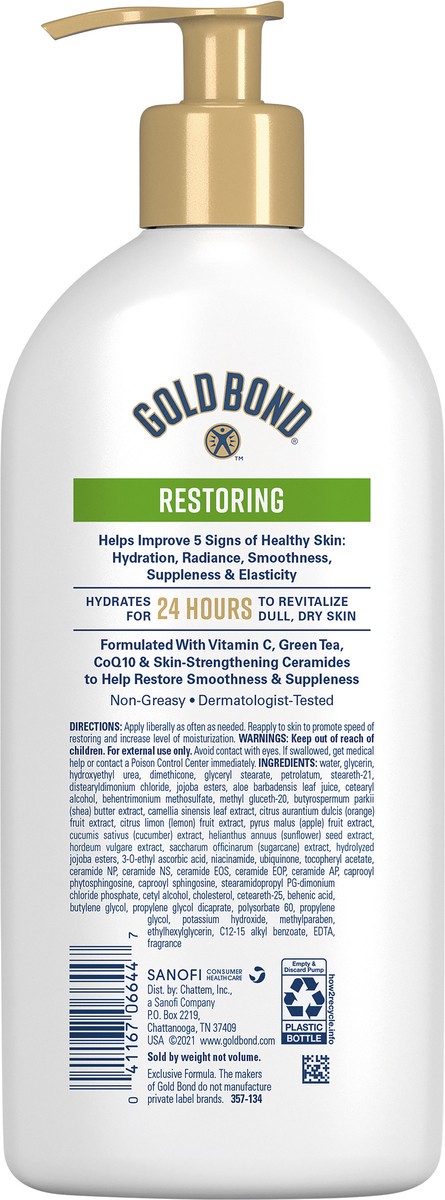 slide 5 of 5, Gold Bond Restoring Lotion (13 Oz), 13 oz