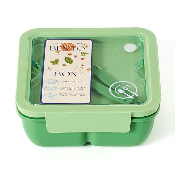 slide 1 of 1, Eco One Square Bento Box, 1 ct