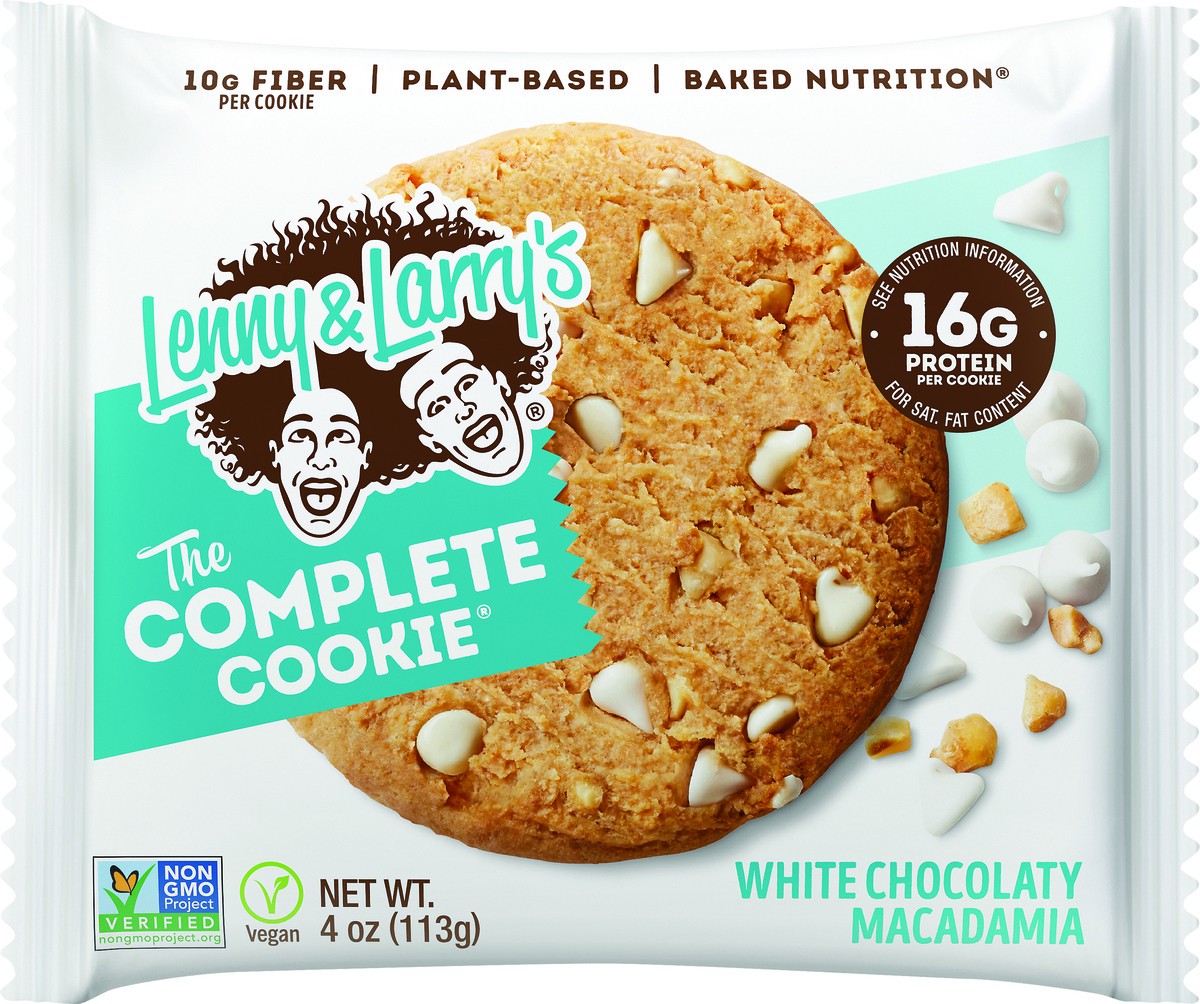 slide 2 of 2, Lenny & Larry's White Chocolaty Macadamia The Complete Cookie 4 oz, 4 oz