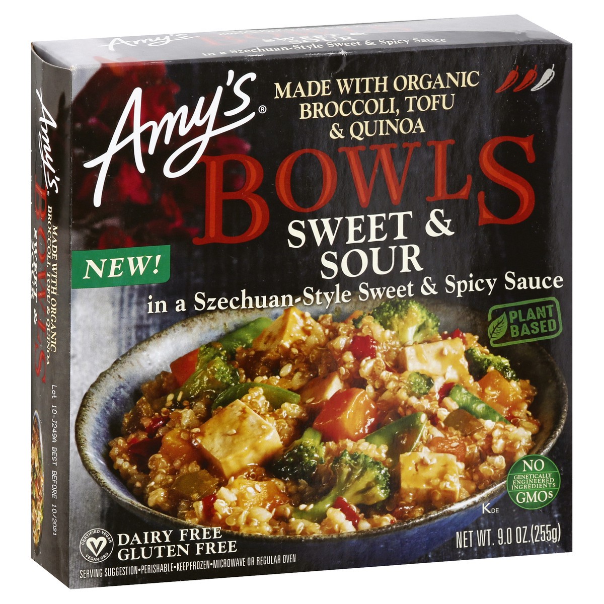 slide 6 of 10, Amy's Sweet & Sour Bowl, 9 oz