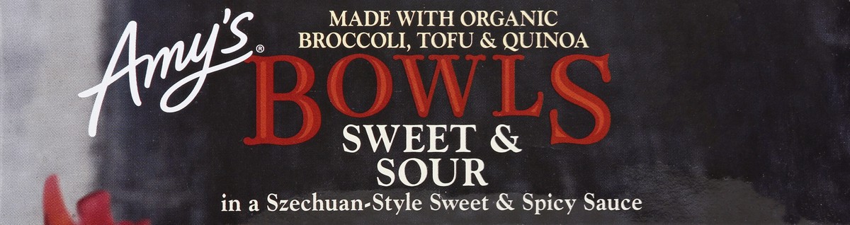 slide 9 of 10, Amy's Sweet & Sour Bowl, 9 oz