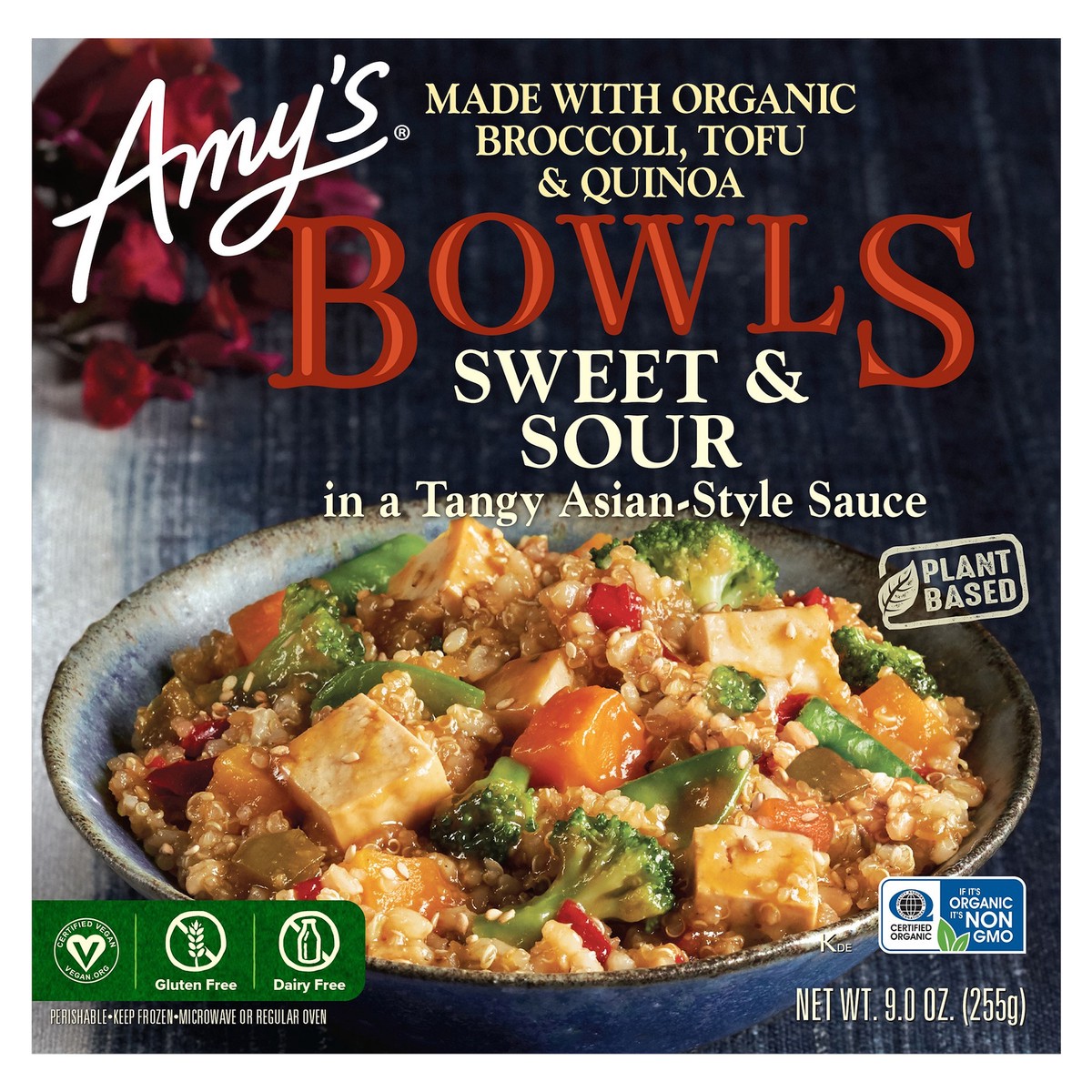 slide 1 of 10, Amy's Sweet & Sour Bowl, 9 oz