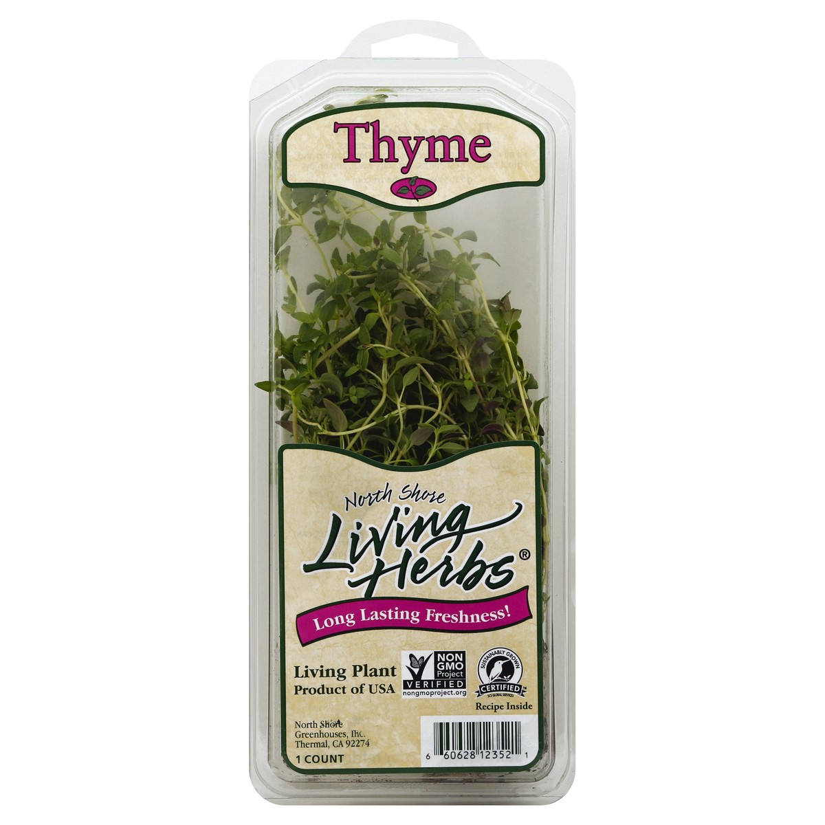slide 3 of 4, North Shore Living Herbs Thyme 1 ea, 1 ct