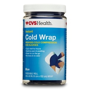 slide 1 of 1, CVS Health Instant Cold Wrap, 1 ct