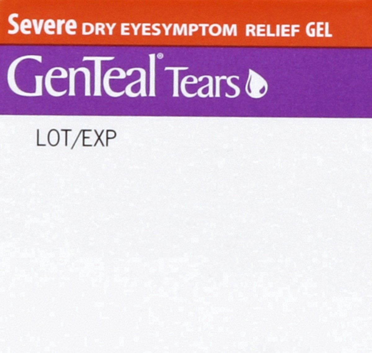 slide 5 of 17, GenTeal Tears Lubricant Eye Gel Severe Dry Eye Symptom Relief, 10 ml