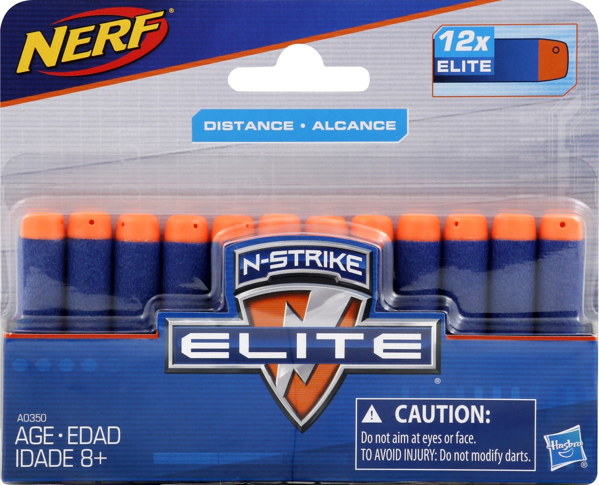 slide 5 of 6, Nerf N-Strike Elite Series 12-Dart Refill Pack, 12 ct