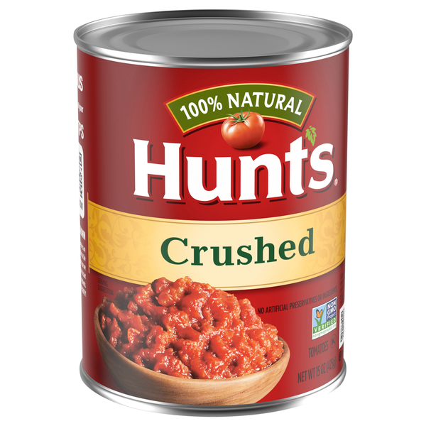 slide 1 of 1, Hunt's Crushed Tomatoes, 15 oz., 15 oz