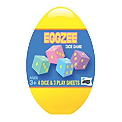 slide 1 of 1, Mello Smello Eggzee Dice Game Easter Gift Egg, 1 ct