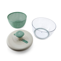 slide 4 of 5, Grand Gourmet Large Salad Spinner, 1 ct