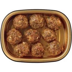 Meal Simple by H-E-B Prime 1 Beef & Hot Italian Pork Meatballs