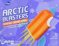 Kroger Arctic Blasters Orange Cream Bars