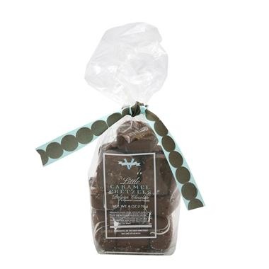 slide 1 of 1, V Chocolates Salted Caramel Pretzel Bites, 6 oz