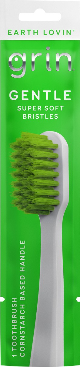 slide 2 of 5, Grin Super Soft Gentle Toothbrush 1 ea, 1 ct