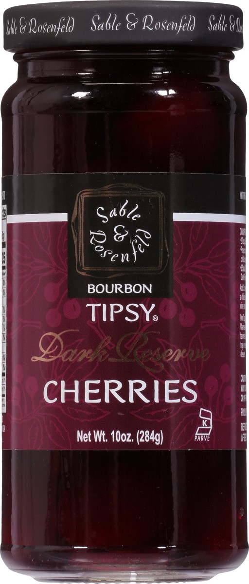 slide 6 of 9, Sable & Rosenfeld Tipsy Dark Reserve Cherries 10 oz, 10 oz