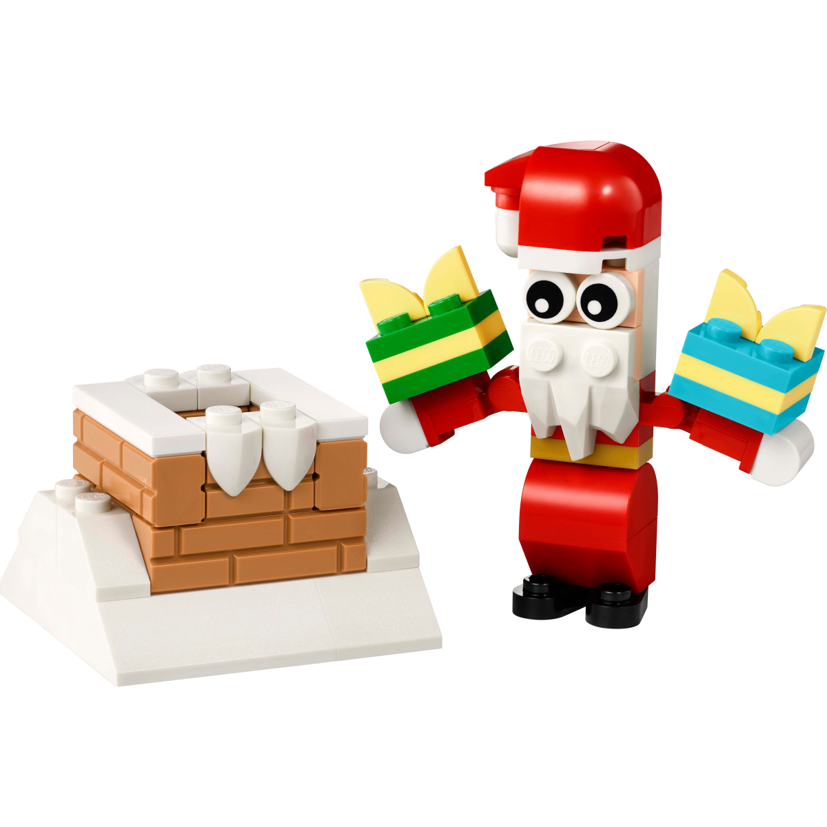 slide 4 of 5, LEGO Creator Christmas Chimney Fun with Santa Building Set 30692, 1 ct