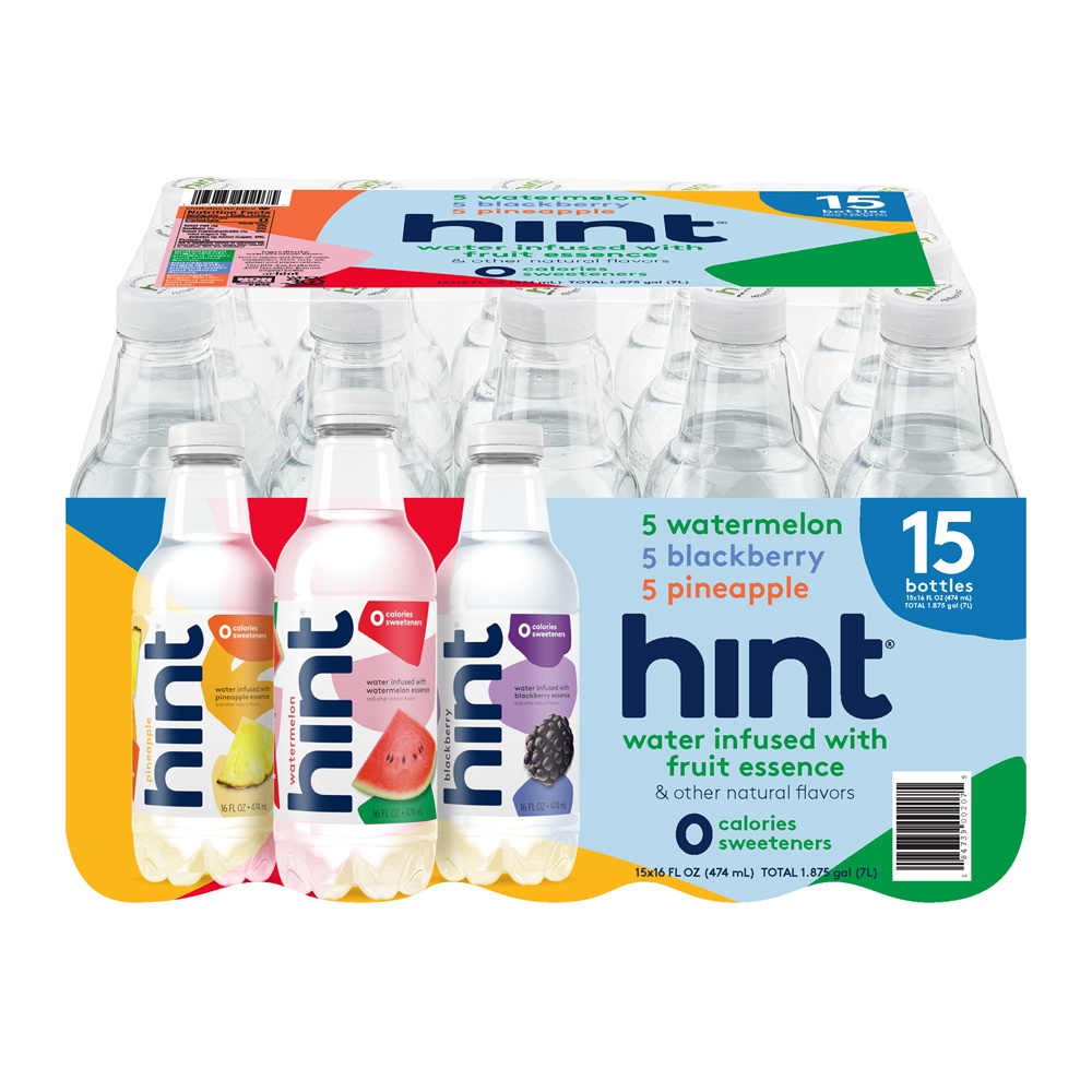 slide 1 of 1, hint Water Variety Pack - 15 ct; 16 oz, 15 ct; 16 oz