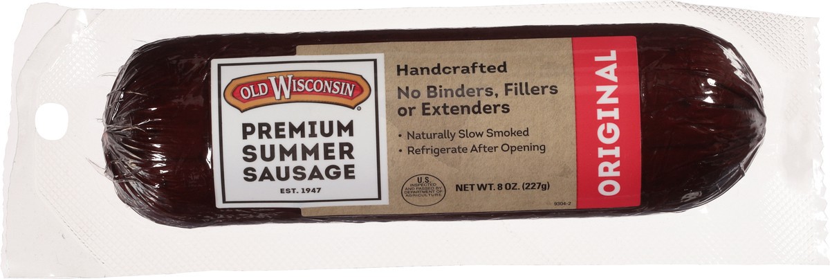 slide 7 of 7, Old Wisconsin Premium Original Summer Sausage 8 oz, 8 oz