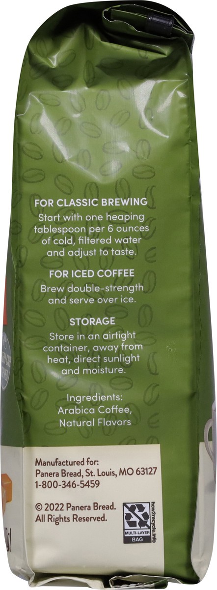 slide 2 of 13, Panera Bread Ground Caramel Coffee - 12 oz, 12 oz