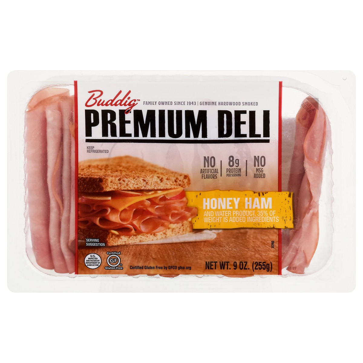 Buddig Premium Deli Honey Ham 9 oz 9 oz | Shipt