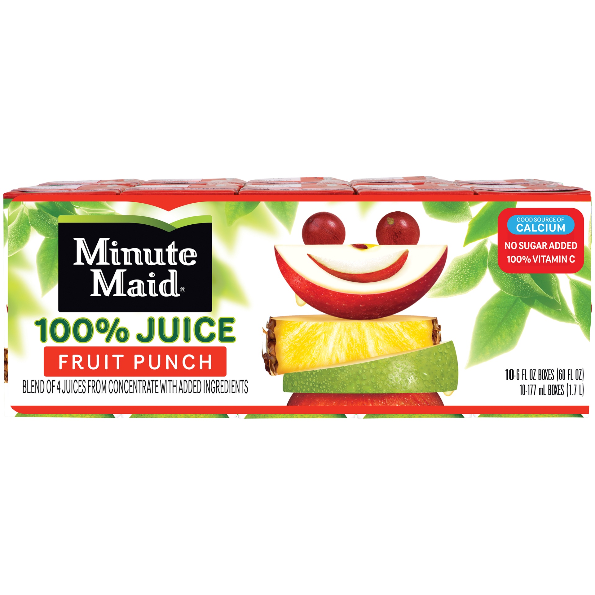 slide 1 of 4, Minute Maid Juice Fruit Punch, 60 oz