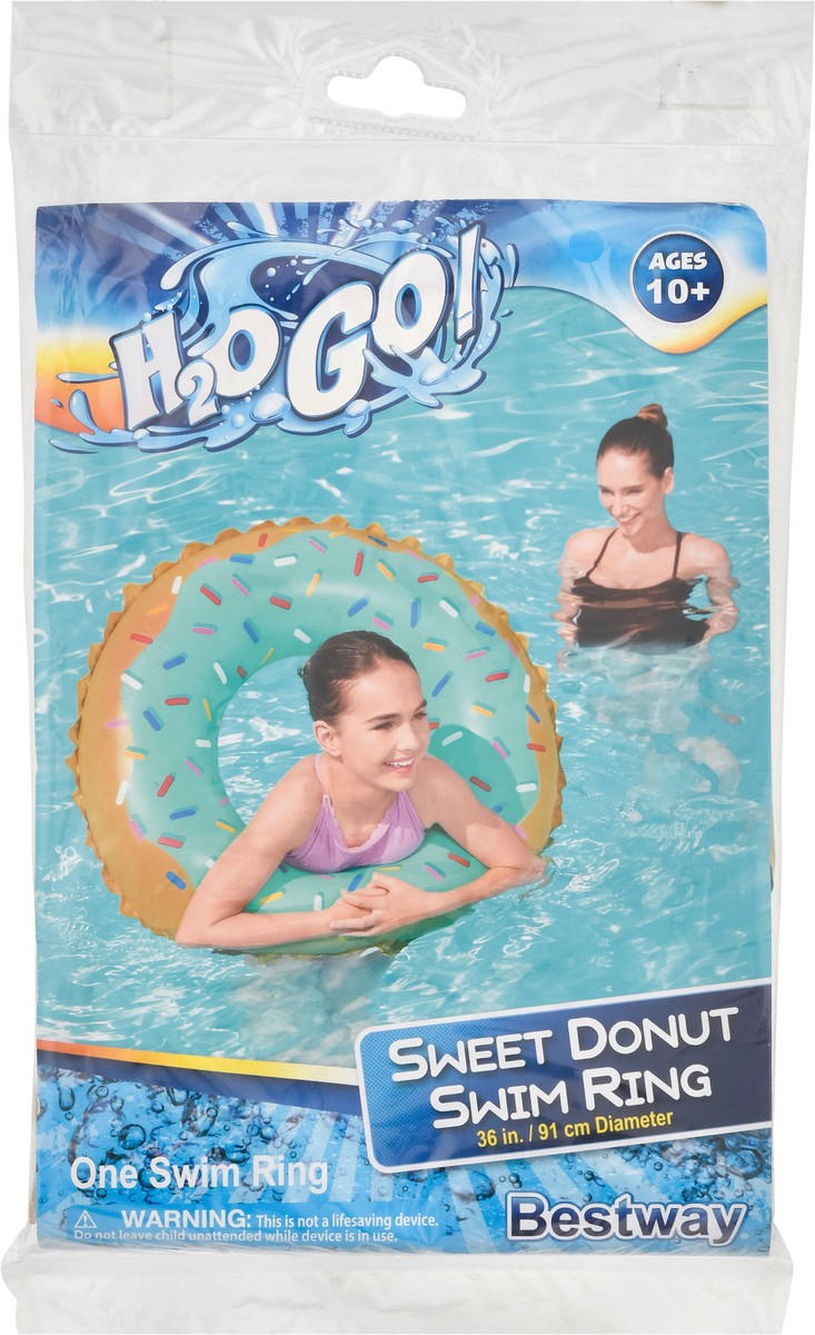 slide 11 of 12, H2OGo! Sweet Dount 10Y+ Swim Tube 1 ea, 1 ct
