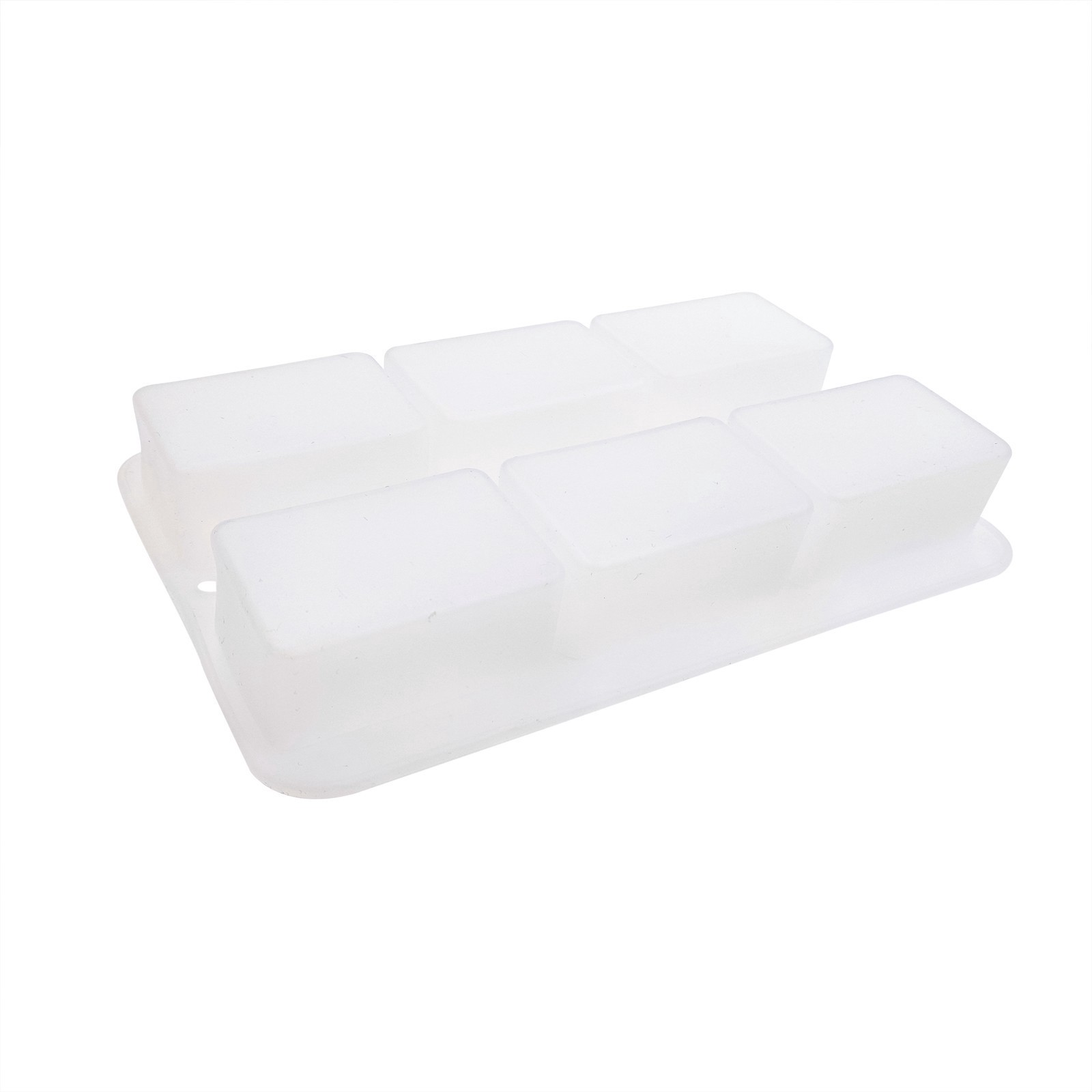 slide 3 of 3, Rectangle Bar Silicone Soap Mold By Make Market, 9.8 in x 6.4 in x 1.4 in