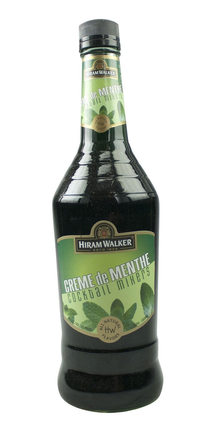 slide 1 of 1, Hiram Walker Green Creme De Menthe, 750 ml