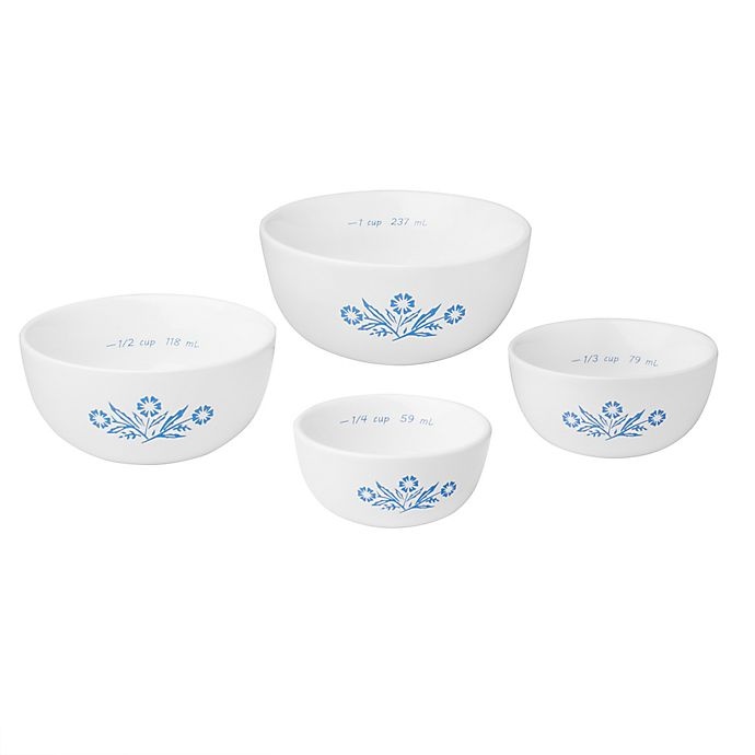 slide 1 of 1, CorningWare 60th Anniversary Measuring Bowl Set, 4 ct