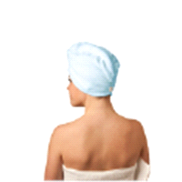 slide 3 of 9, Katelle Spa Hair Towel Wrap, 1 ct