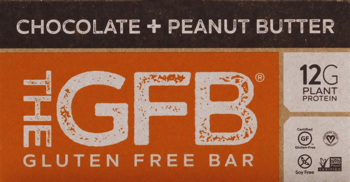 slide 9 of 10, The Gluten Free Bar Chocolate Peanut Butter, 12 ct