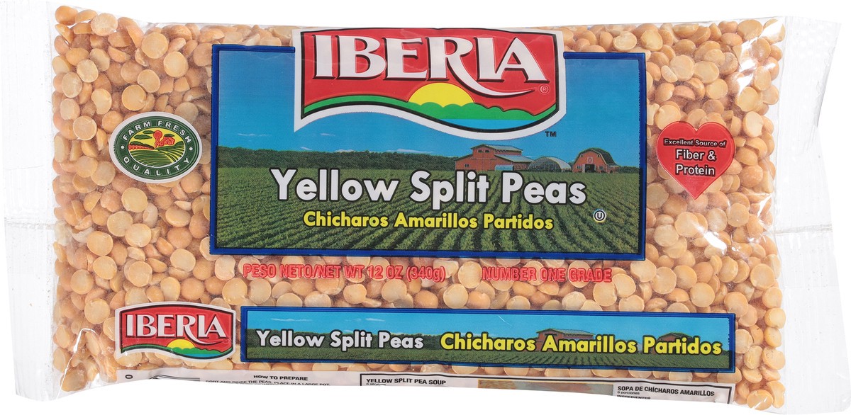 slide 11 of 14, Iberia Yellow Split Peas, 12 oz