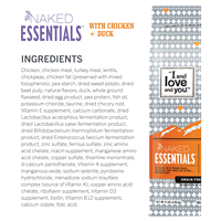slide 25 of 29, I and Love and You Naked Essentials Gran Free With Chicken + Duck Cat Food 11 lb, 11 lb