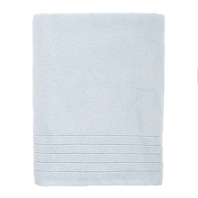 slide 1 of 1, Brookstone SuperStretch Bath Sheet - Cloud, 1 ct