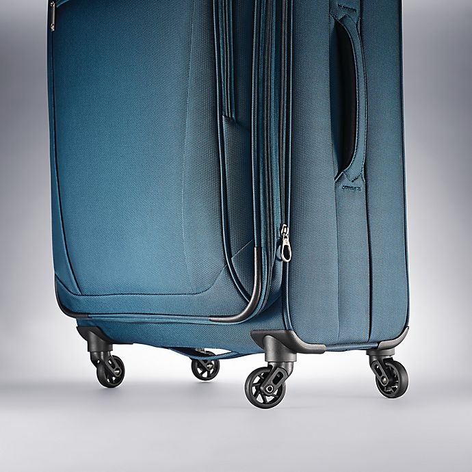 slide 4 of 5, Samsonite Ascella Spinner Checked Luggage - Teal, 25 in