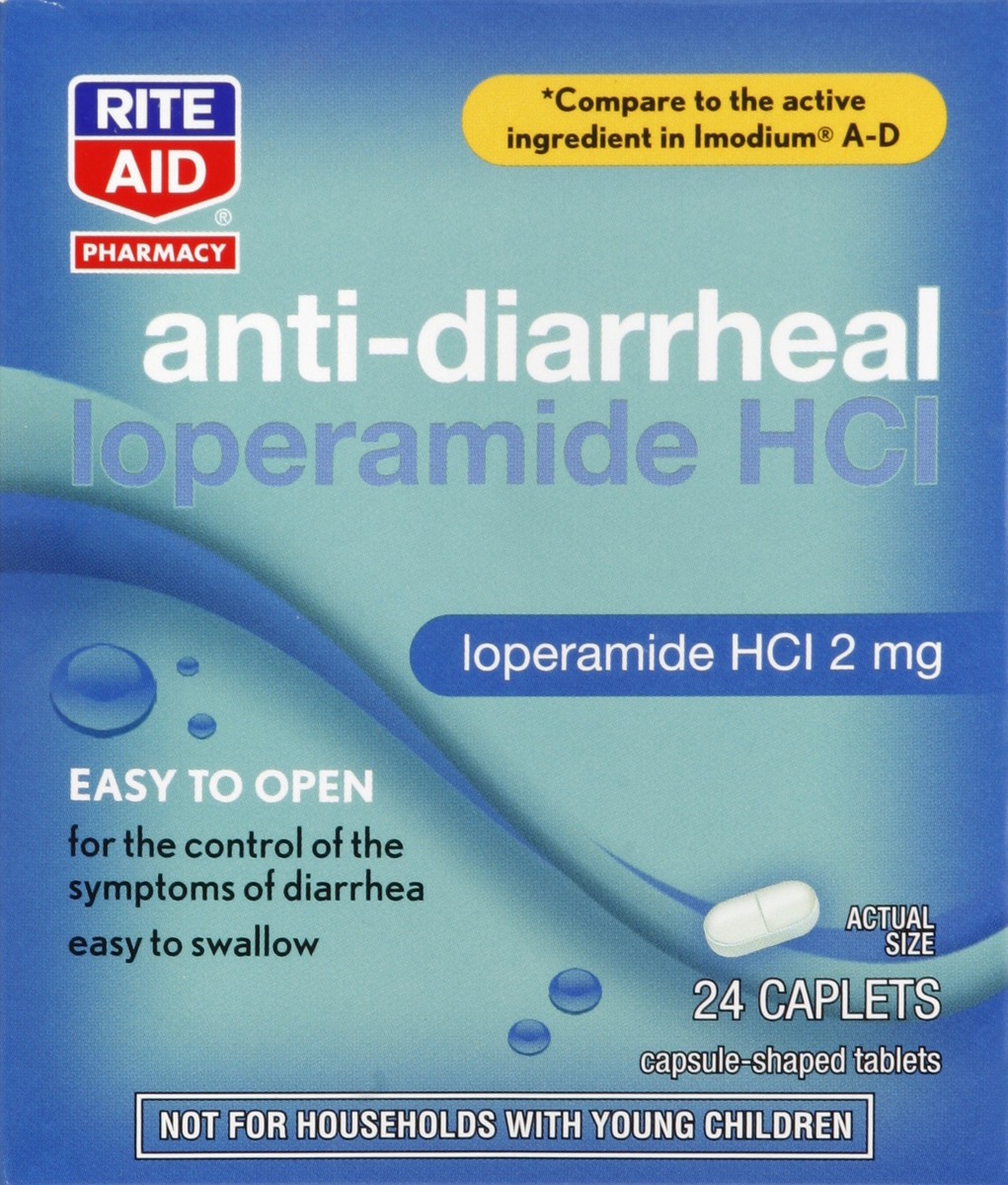 slide 4 of 5, Rite Aid Ra Anti Diarrhl, 24 ct