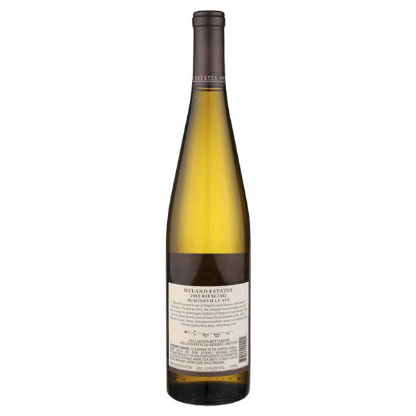 slide 2 of 5, Hyland Estates Riesling, 750 ml