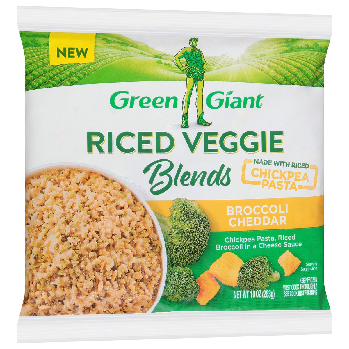 slide 5 of 13, Green Giant Broccoli Cheddar Riced Veggie Blends 10 oz, 10 oz