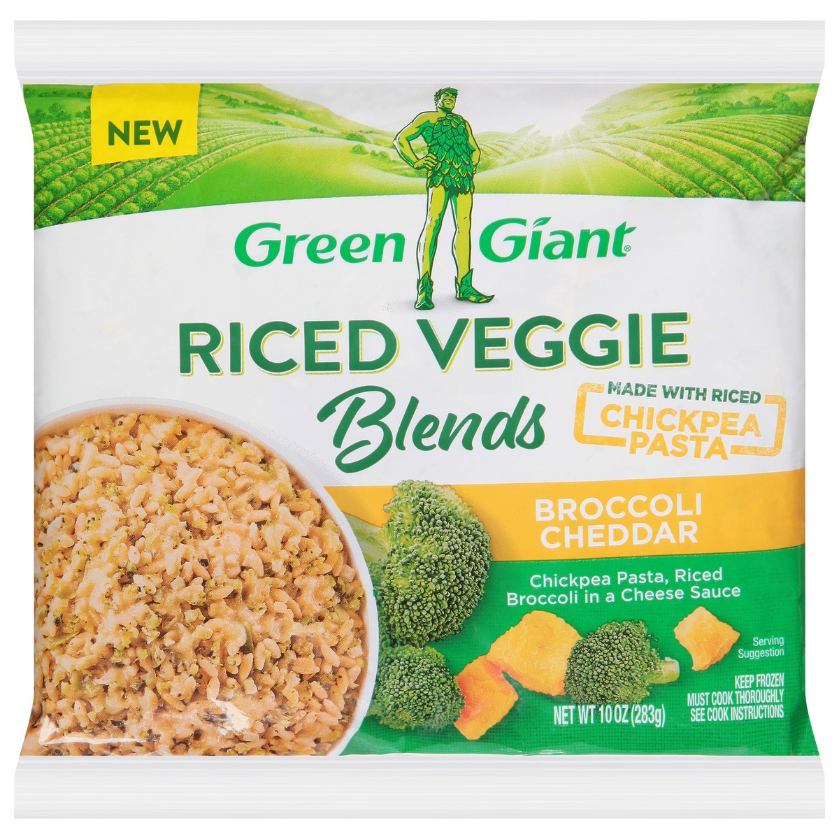 slide 7 of 13, Green Giant Broccoli Cheddar Riced Veggie Blends 10 oz, 10 oz