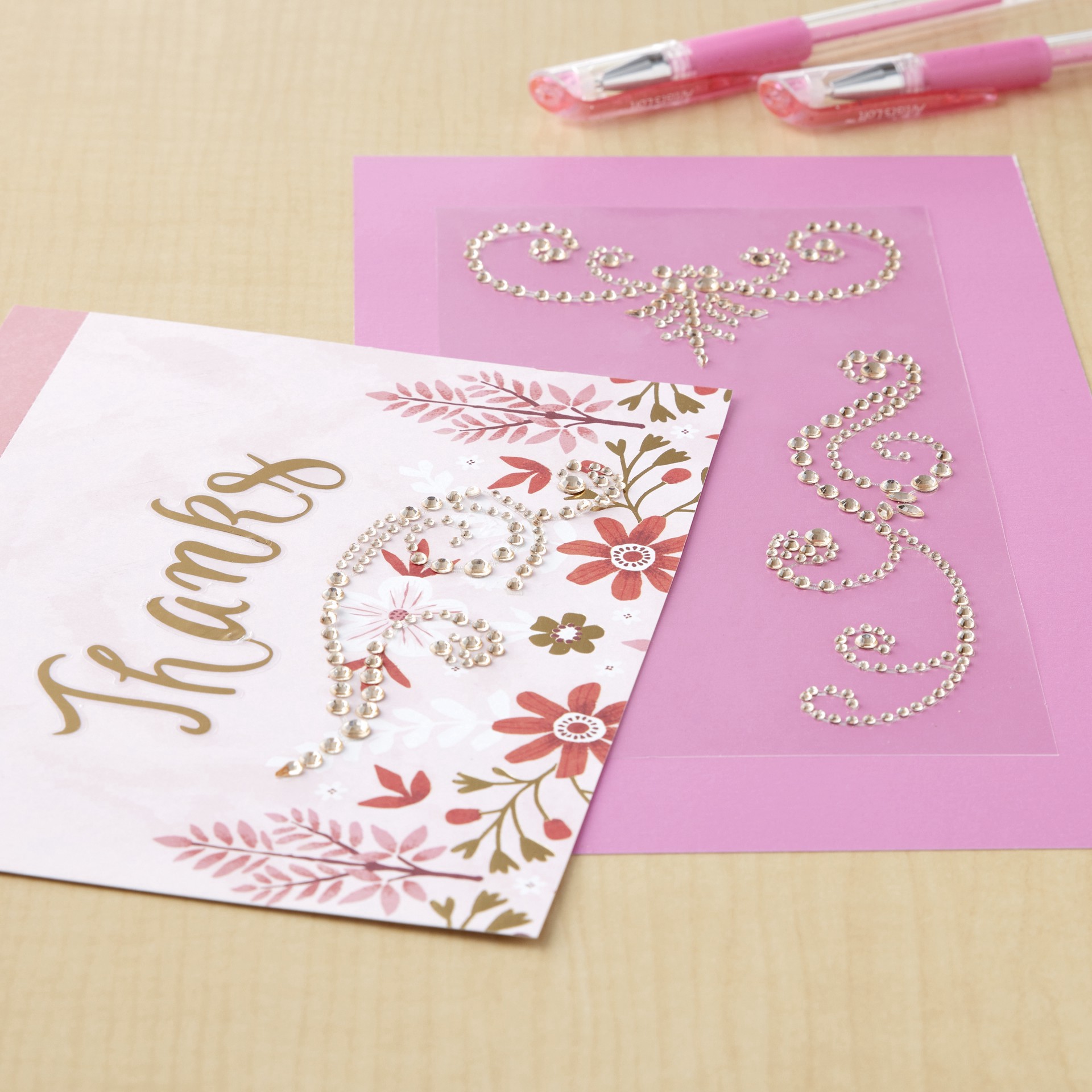 slide 2 of 2, Champagne Adhesive Rhinestones By Recollections, includes 3 ct