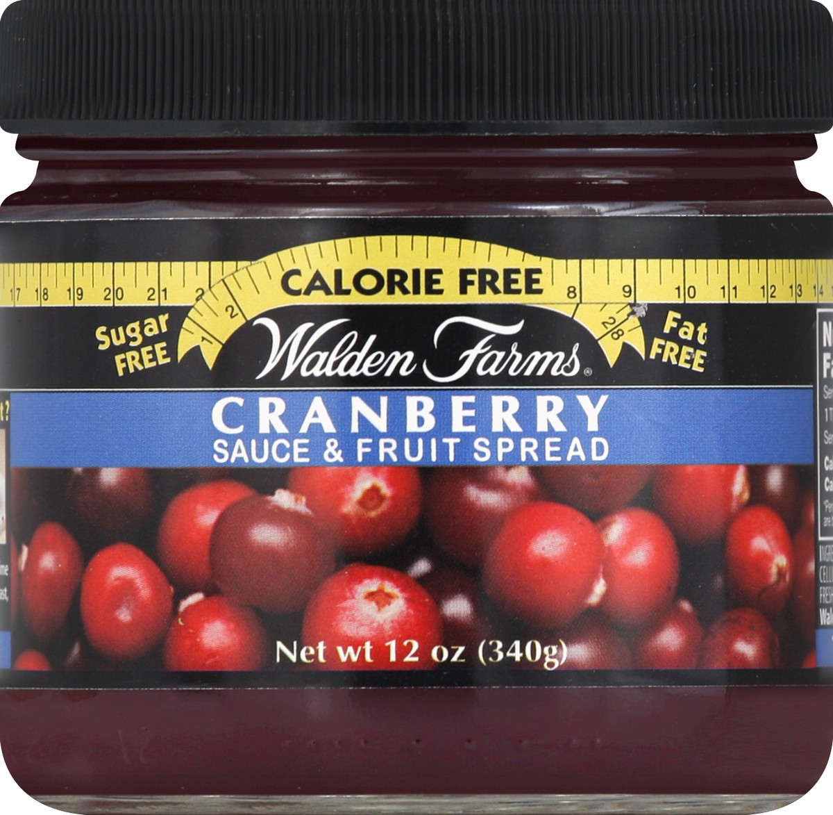 slide 2 of 2, Walden Farms Cranberry Sauce & Fruit Spread Calorie Free, 12 oz