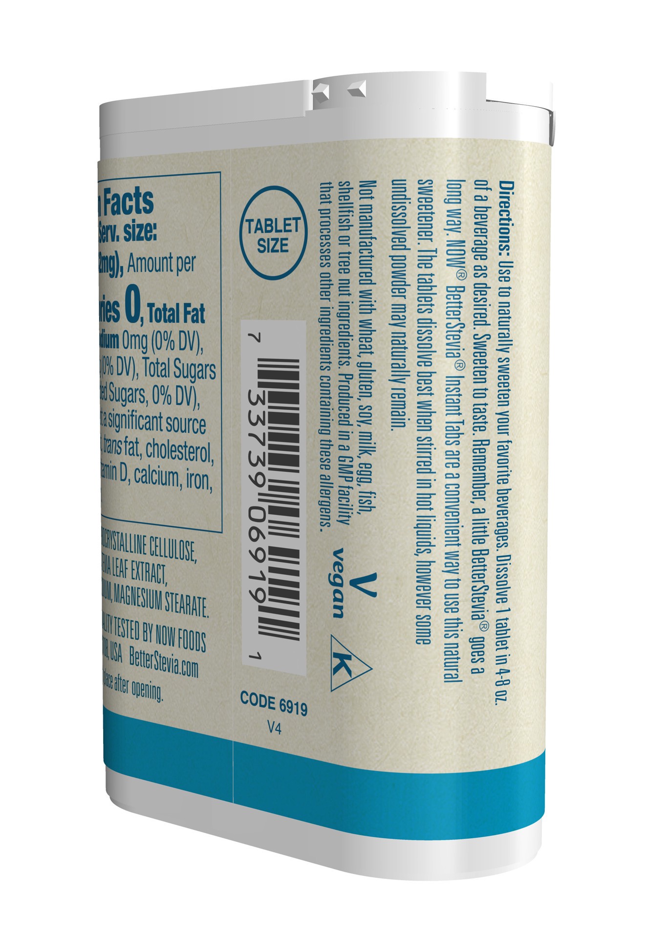 slide 3 of 4, NOW Natural Foods BetterStevia Instant Tabs - 175 Tablets, 175 ct