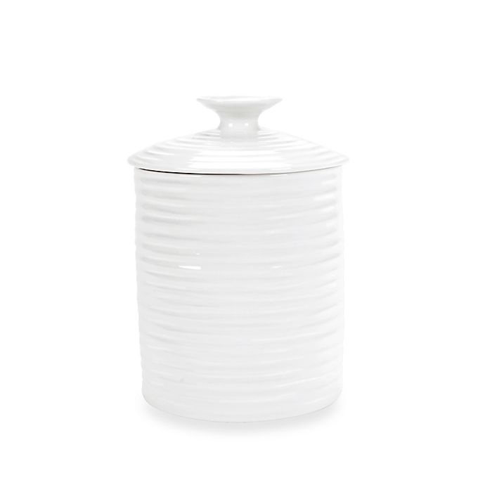 slide 1 of 1, Sophie Conran for Portmeirion Medium Canister - White, 1 ct