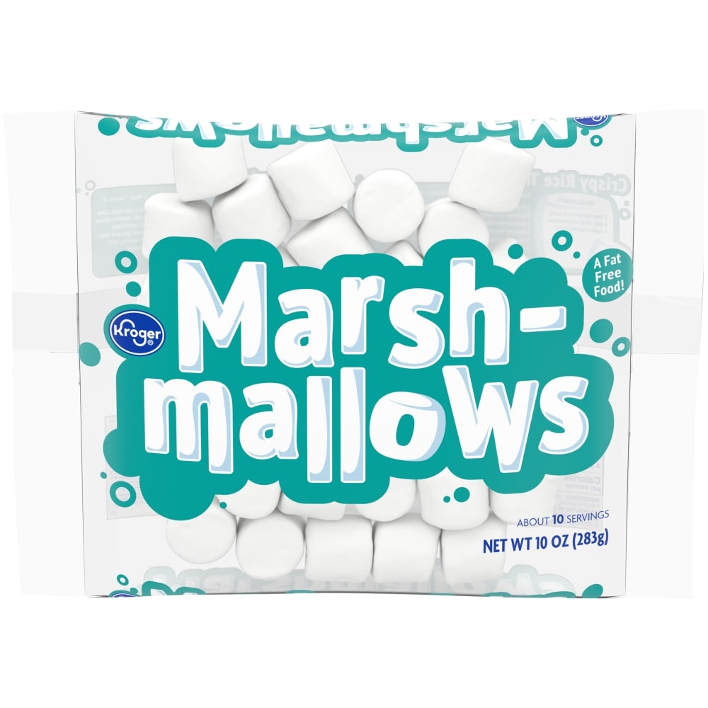 slide 1 of 1, Kroger Marshmallows Regular, 10 oz