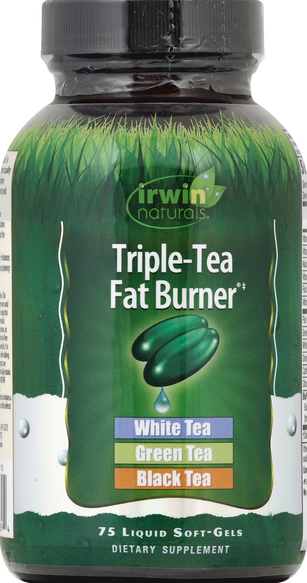 slide 1 of 8, Irwin Naturals Triple-Tea Fat Burner 75 ea, 75 ct