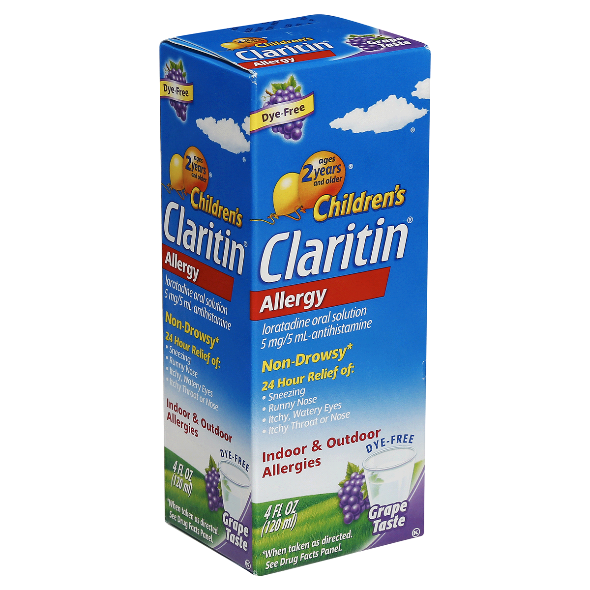 slide 83 of 91, Claritin Childrens Allergy Grape-flavored Syrup, 4 oz
