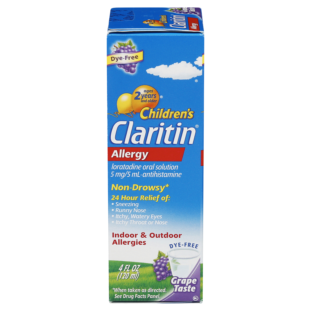 slide 44 of 91, Claritin Childrens Allergy Grape-flavored Syrup, 4 oz