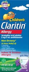 Claritin Childrens Allergy Grape-flavored Syrup